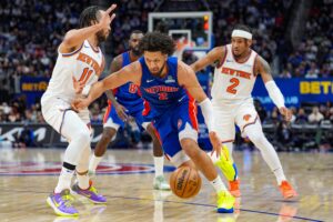 Pistons Edge Knicks 106-103 in Thrilling Game 5 to Keep Playoff Hopes Alive