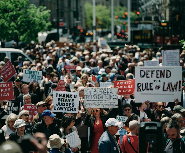 Hundreds of Lawyers Rally at Foley Square in a Defining Moment for the Rule of Law in the Second Trump Era