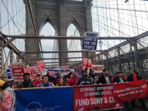 ‘Bridge the Gap’: CUNY Union Pushes for City Funding Lifeline to Sustain Vital Research After Federal Grant Freeze