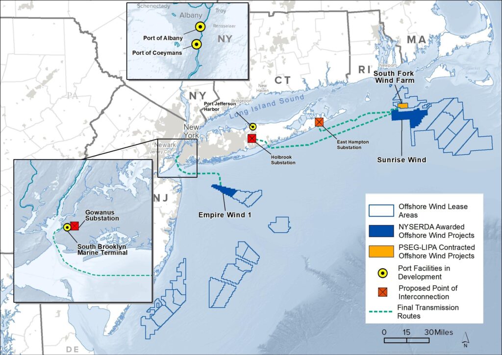 Mayor Adams and Hochul Both Claim Credit as Trump Revives NY Wind Farm Project