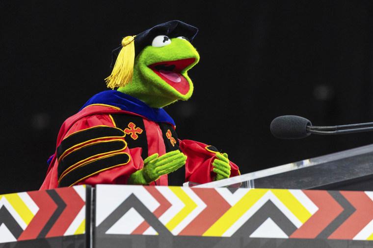 Kermit the Frog Delivers Inspiring First Commencement Speech in Nearly Three Decades