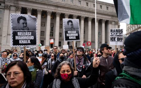 Feds to Keep Detaining Columbia Protester Over Alleged Green Card Application Falsehood