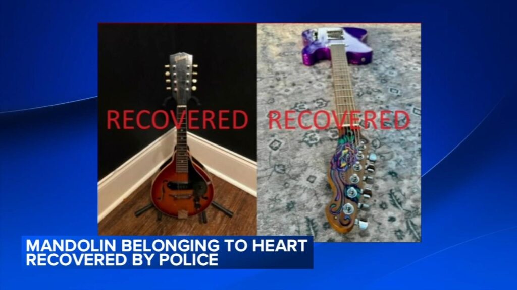 Stolen Mandolin from the Band Heart Miraculously Recovered