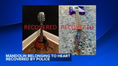 Stolen Mandolin from the Band Heart Miraculously Recovered