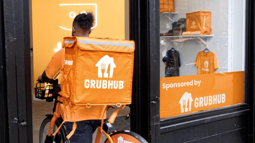 Food Fight Erupts as Grubhub Fires 50 Delivery Workers, Sparking Protest in Lower Manhattan