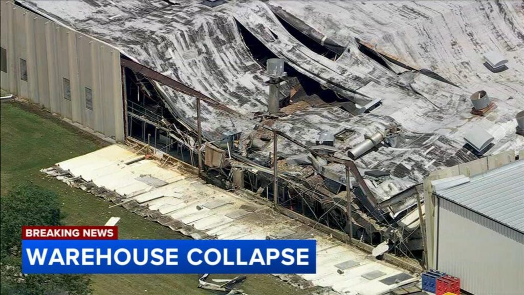 All Employees Safely Accounted for Following Roof Collapse in Upper Deerfield, NJ
