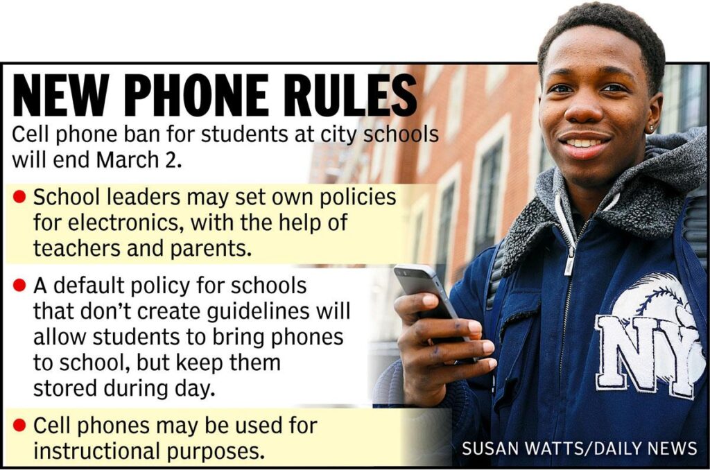 NYC Public Schools to Enforce Cellphone Ban Starting This September – What You Need to Know
