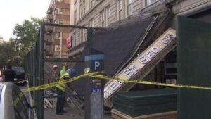 Massive Awning Collapse Forces Train Reroutes Across Brooklyn