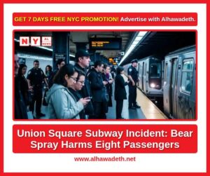 Eight Injured in Shocking Bear Spray Incident at Union Square Subway