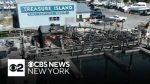 Six Boats and a Restaurant Destroyed in Fiery Blaze at Long Island Marina