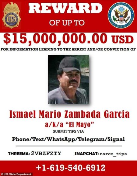 Long-elusive Mexican drug lord Ismael ‘El Mayo’ Zambada pleads guilty in U.S.