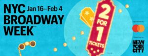 Grab Your 2-for-1 Tickets Now: Full List of NYC Broadway Week Shows Revealed!
