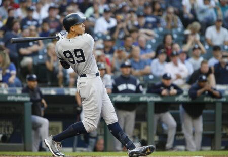Aaron Judge Matches Yogi Berra for Fifth Place on Yankees’ All-Time Home Run List