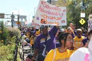 Charter School Supporters Rally for Fair Funding and Equal Treatment Ahead of Mayoral Election