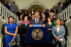 The Adams Administration’s Report Card: Building a City Government That Works for Every New Yorker The Adams Administration’s Report Card: Building a City Government That Works for Every New Yorker